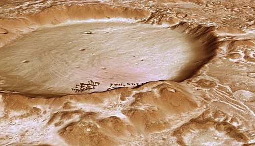 230 Получены качественные снимки марсианских гор Харит