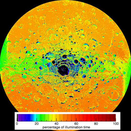 342 Messenger обнаружил лёд на Меркурии
